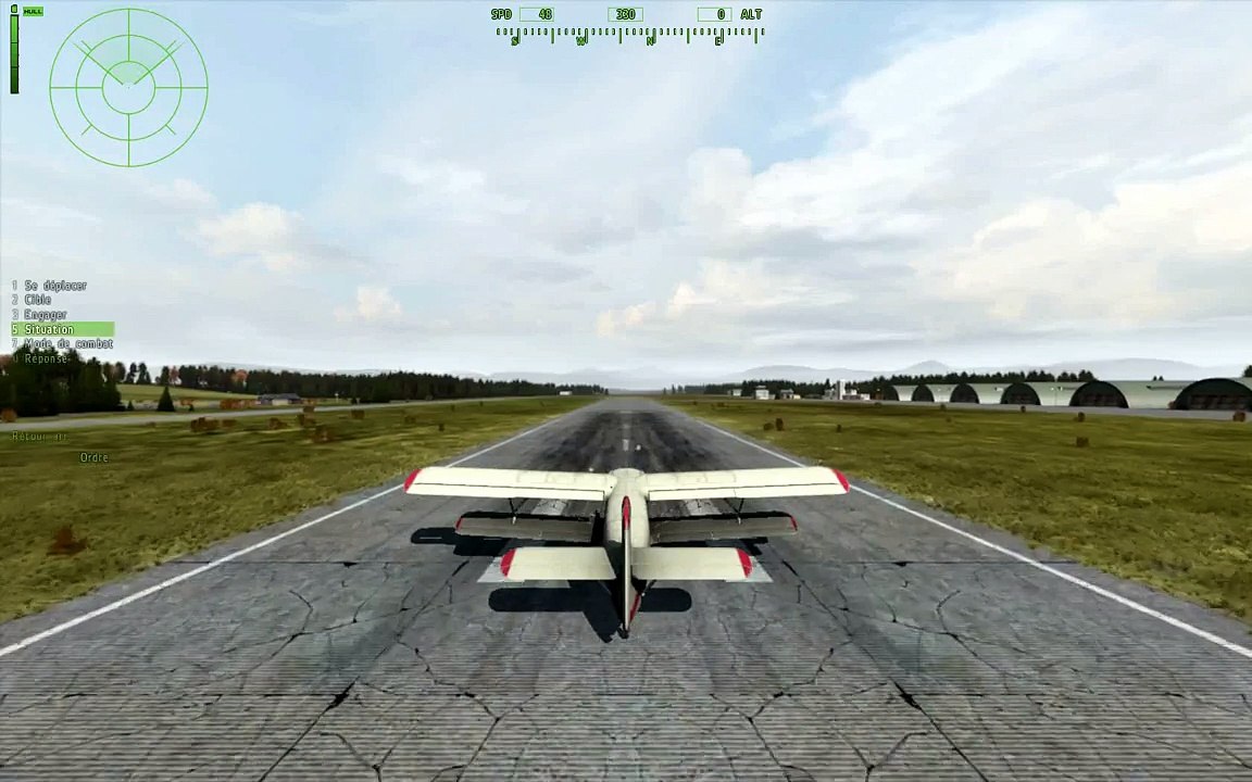 ARMA 2 Incredible landing(BACK LANDING)