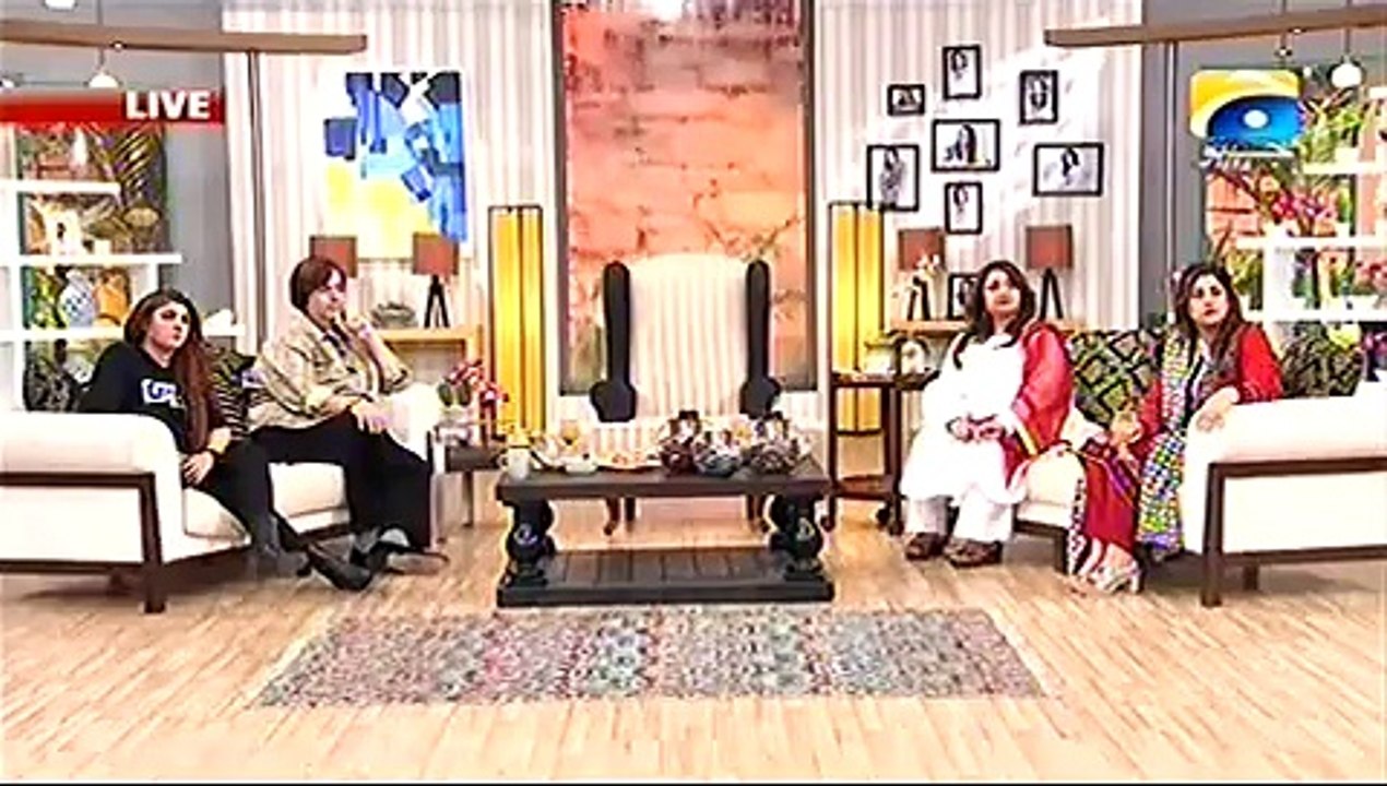 Nadia Khan Show -25th January 2016- Part 4-Special With Fazila Qazi