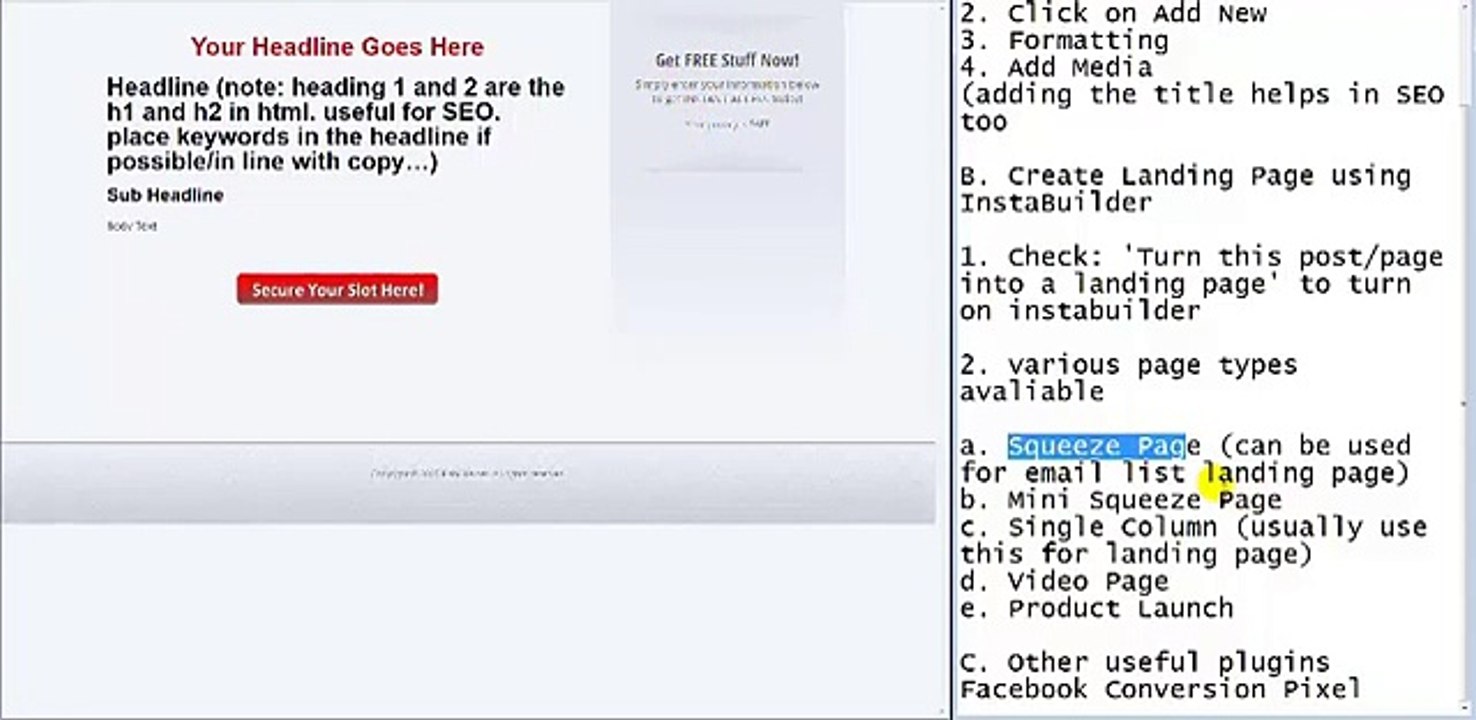 how to use basic instabuilder in wordpress