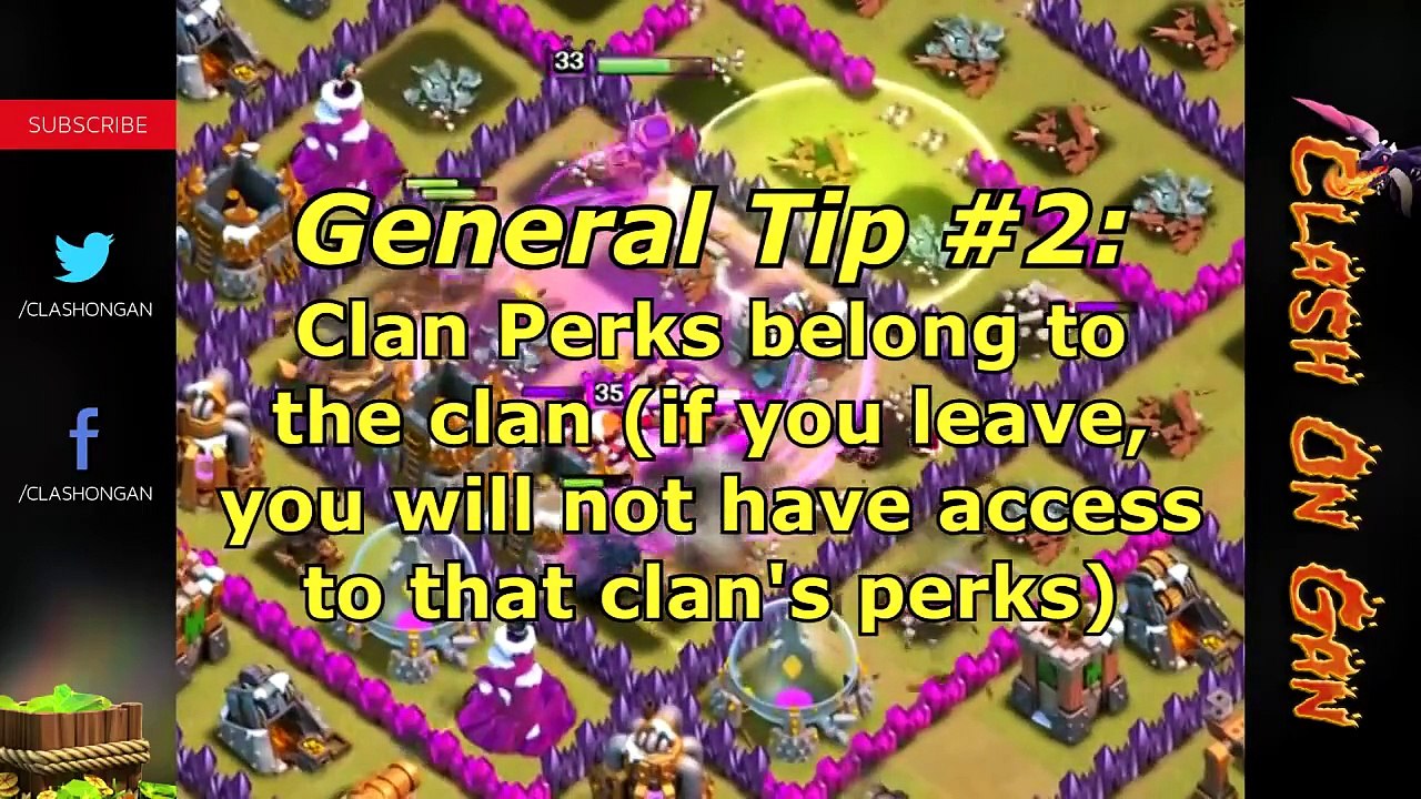 Clash Of Clans Clan Perks Explained Clan XP Guide _ Update Walkthrough