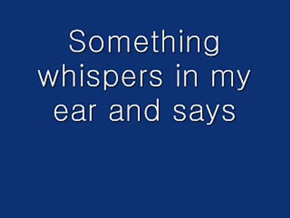 You Are Not Alone Lyrics