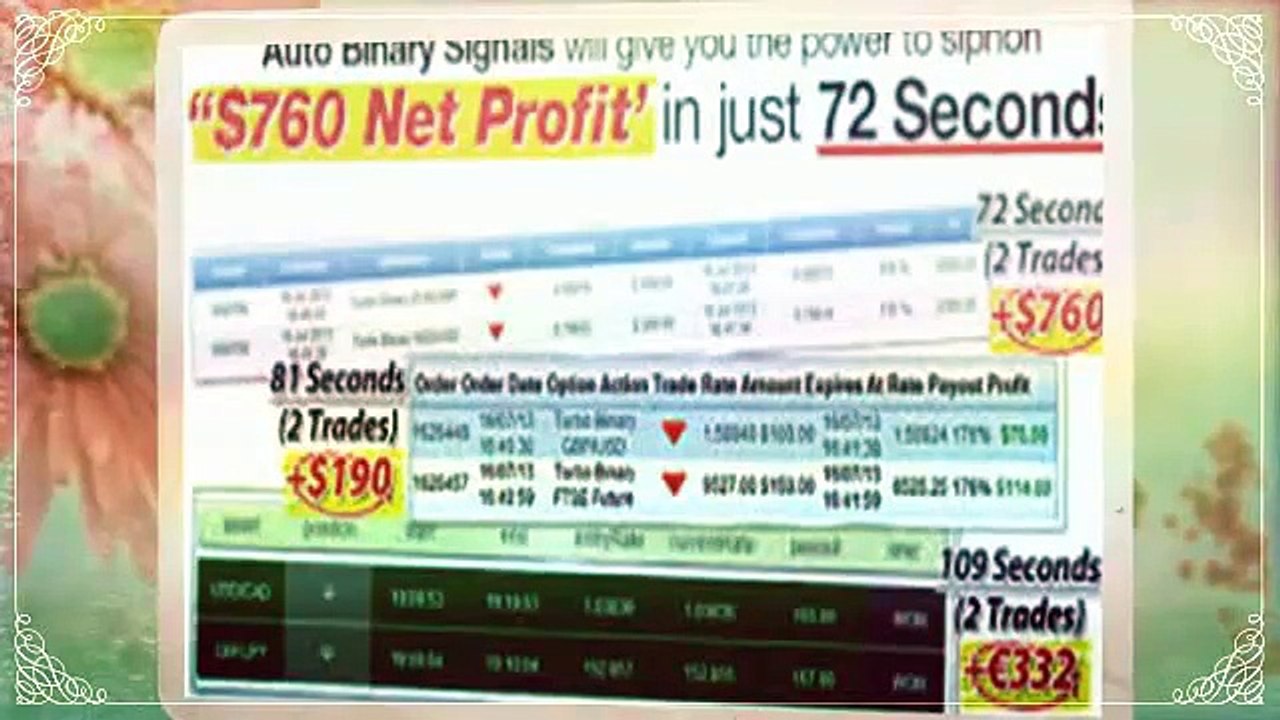 Auto Binary Signals Pro Stocks – How To Make $60000