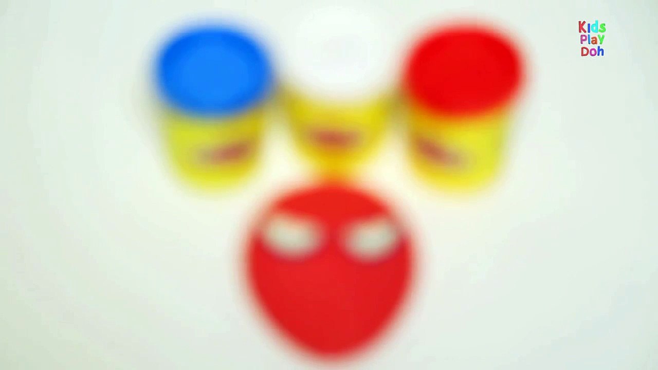Play Doh Spider Man | Spider Man | How To Make Spider Man | Spider Man Toys