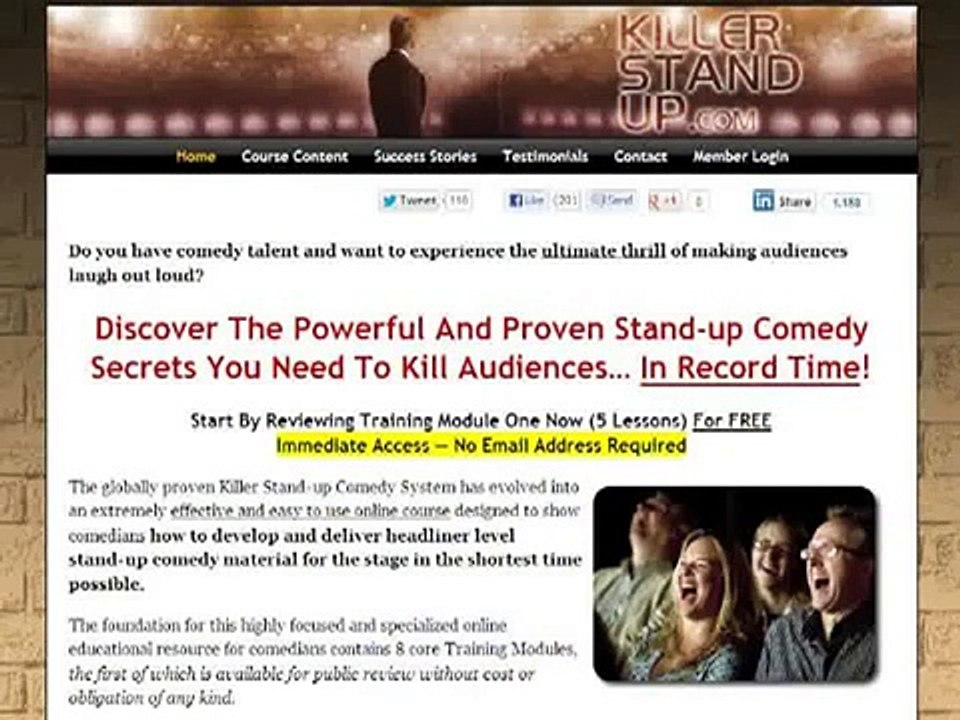 Killer Stand up Online Course Review + Bonus