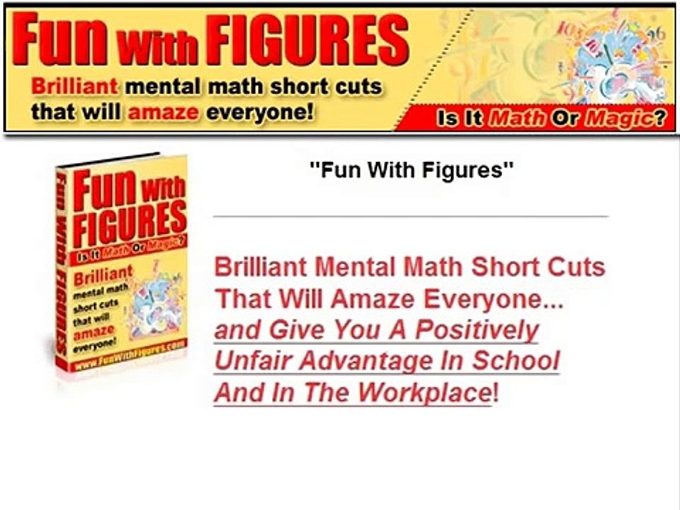 Mental Math | Fun With Figures