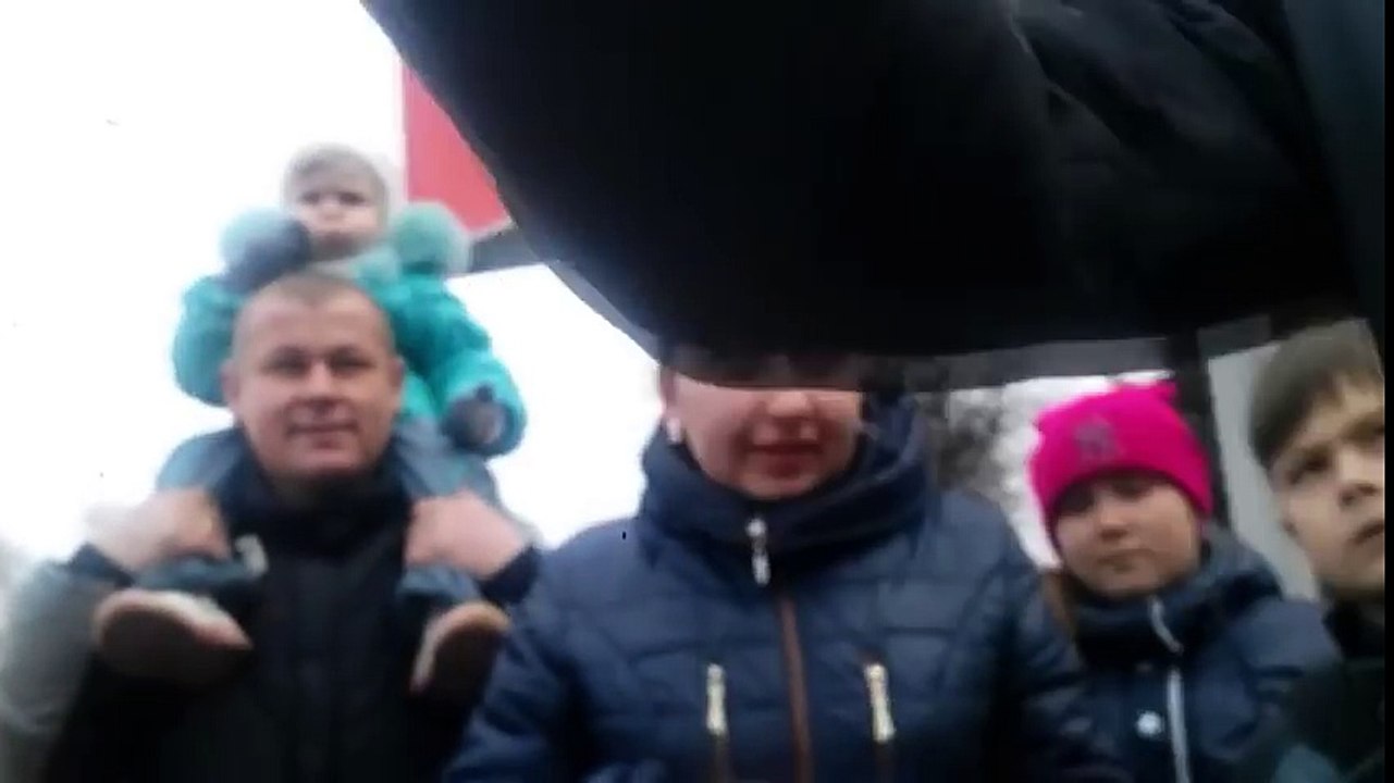 Шокуюча поведінка охорона президента. Місто Рівне 30.01.2015