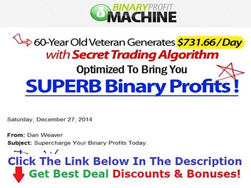 Real Review Of Binary Profit Machine +++ 50% OFF +++ Discount Link