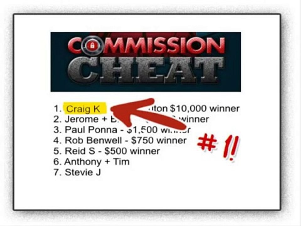 Commission Killer Bonus| Commission Killer