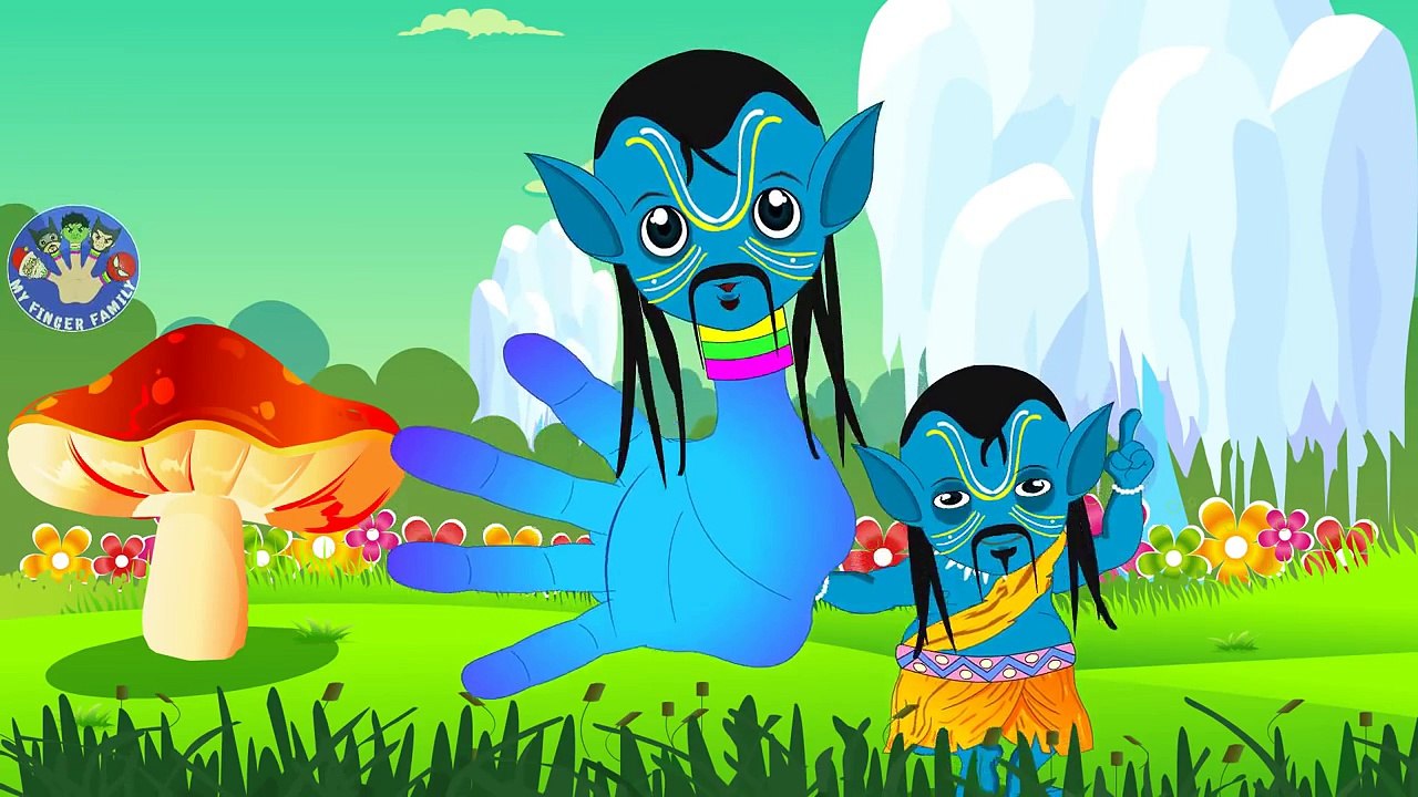 Finger Family (Blue Man Family)