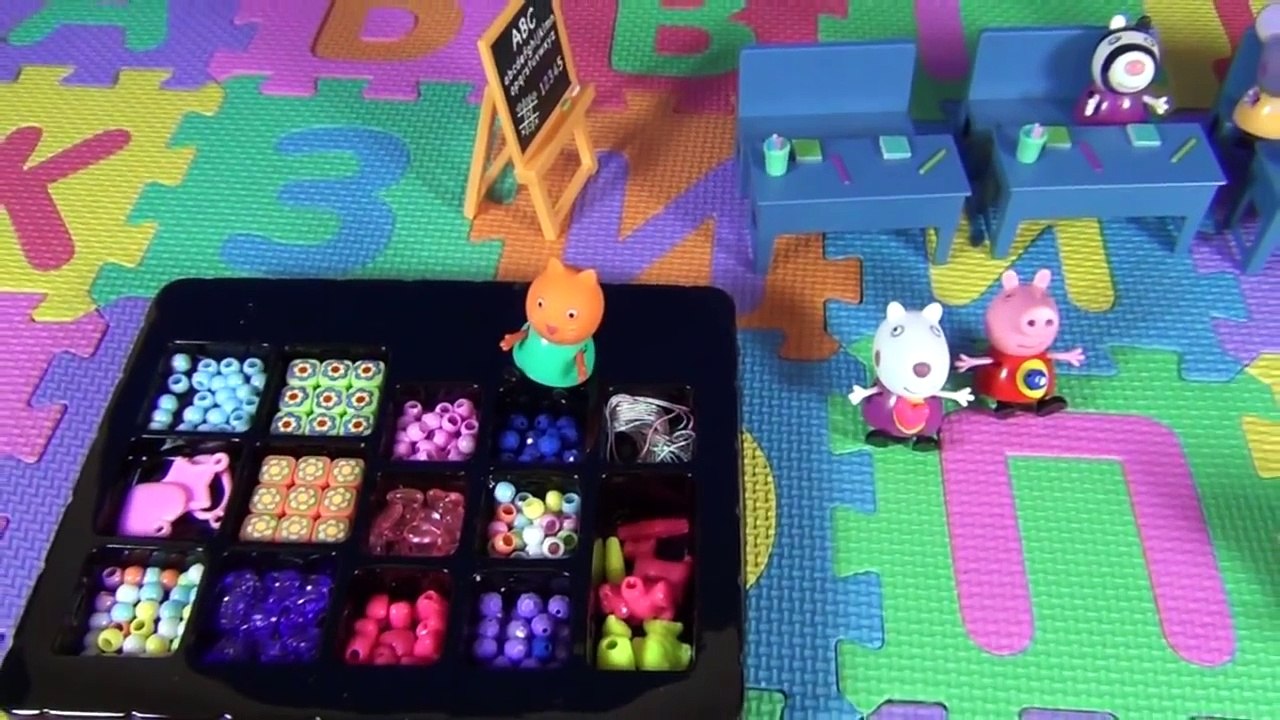 Свинка Пеппа и урок рукоделия. Пеппа с друзьями украшает одежду