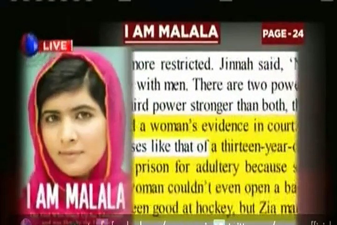 Difference between yesterday and today's Malala Yousafzai