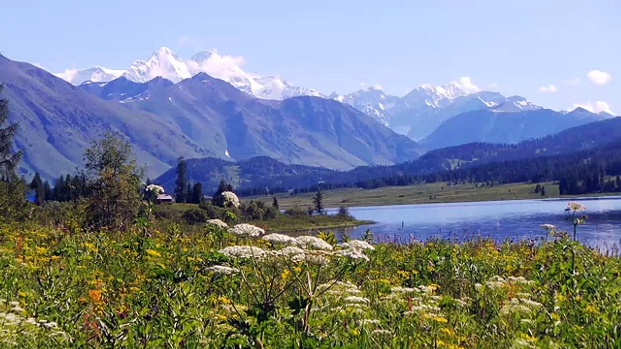 Гора Белуха. Подножие. Восточный Казахстан. Фотосет