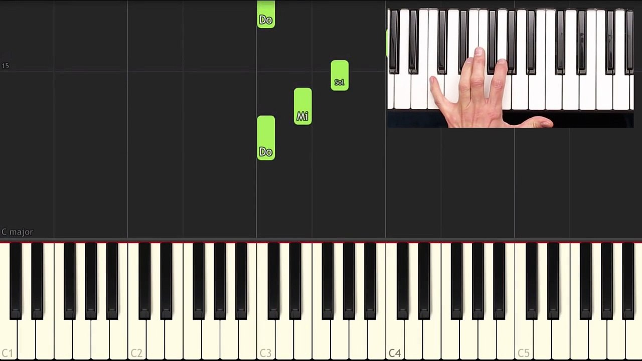 Hallelujah - Intro - Cours de piano pour débutants