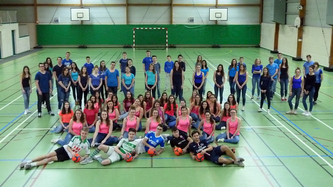 FLASHMOB EURO 2016 LYCEE BLAISE DE VIGENERE