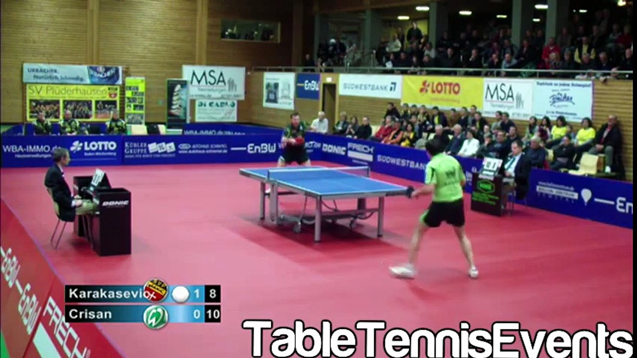 Adrian Crisan Vs Aleksandar Karakasevic Match 1 [German League 20122013]