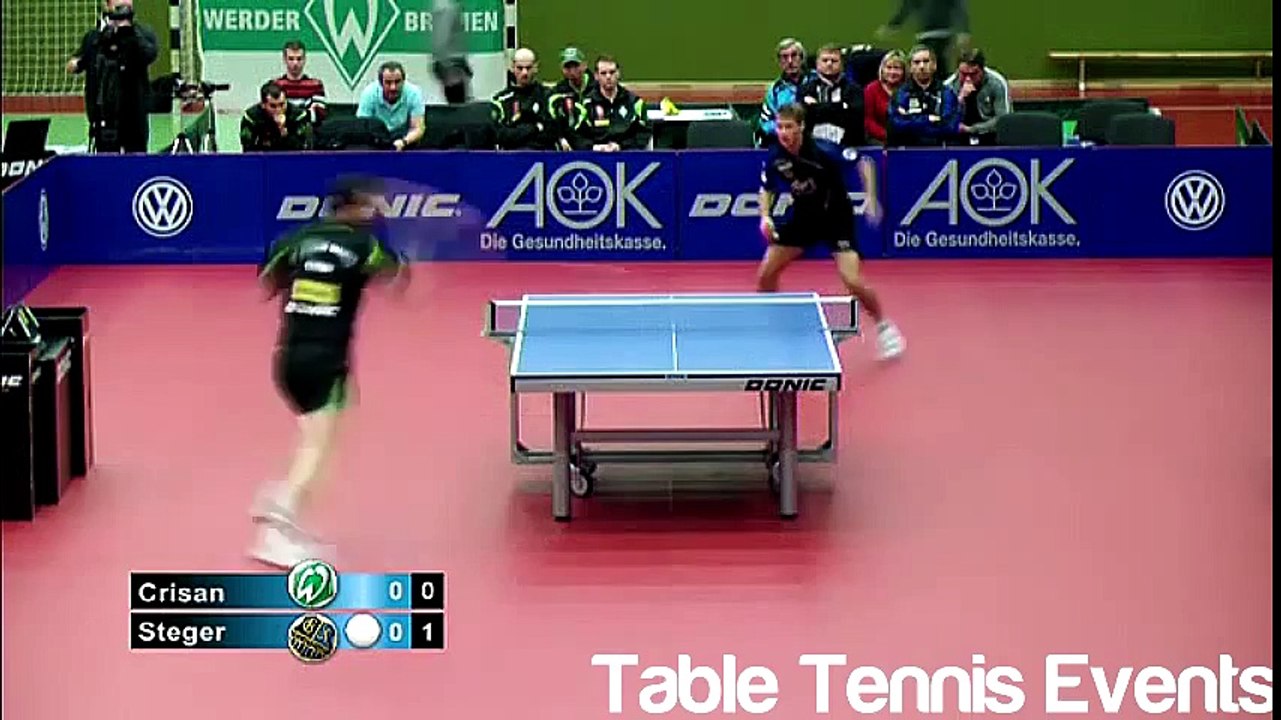 Adrian Crisan Vs Bastian Steger Match 2 [German League 20122013]