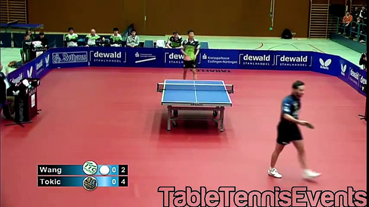 Bojan Tokic Vs Wang Yang Match 4 [German League 20122013]