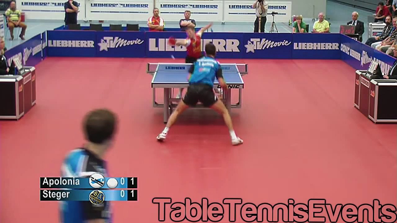Tiago Apolonia Vs Bastian Steger Match 4 [German League 20122013]