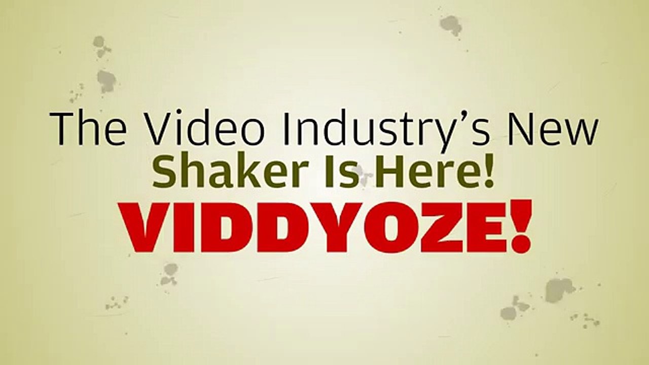 Viddyoze Bonuses Included!