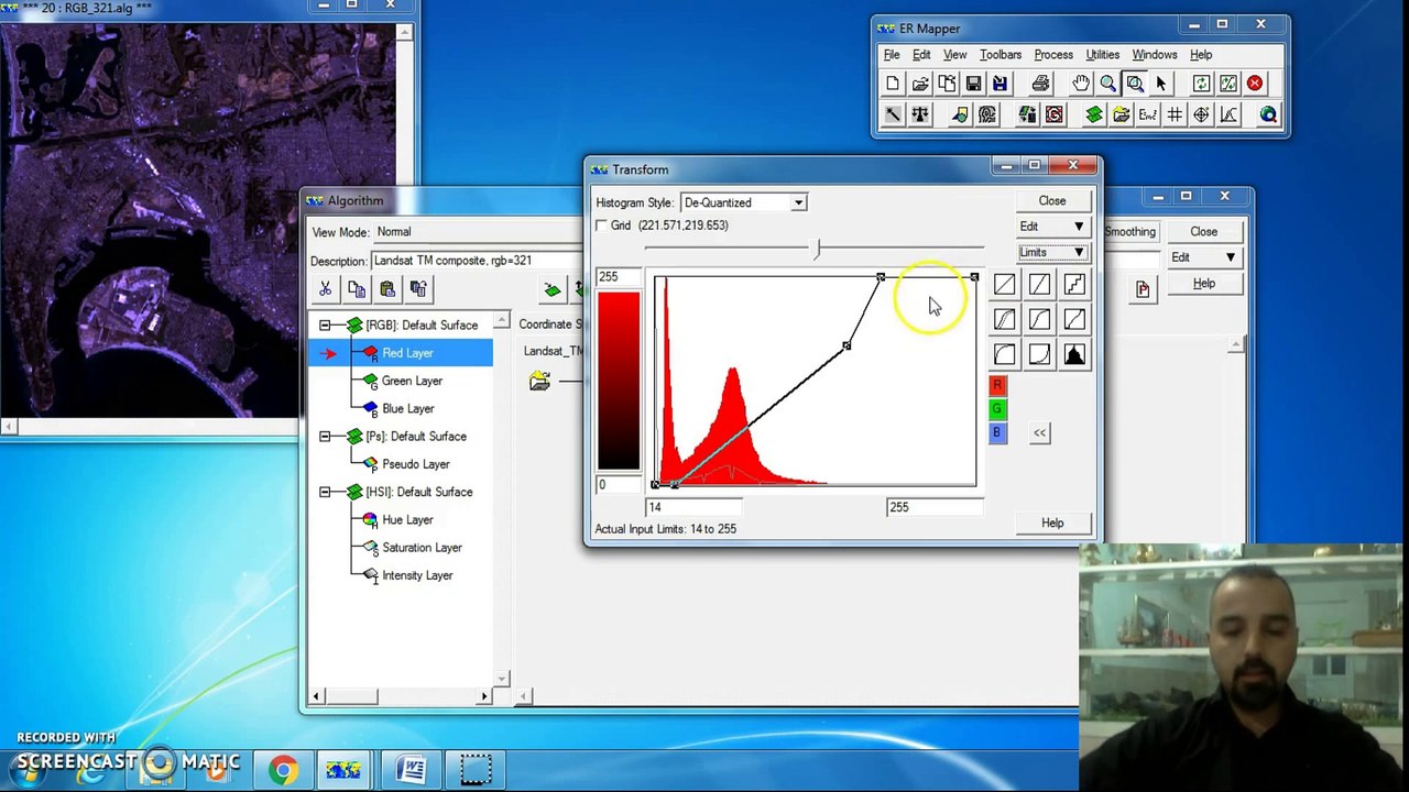 ER Mapper 7.0 tutorial part 7 (The Algorithm)