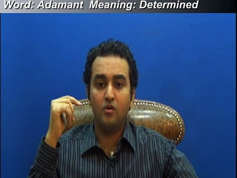 Adamant  in urdu