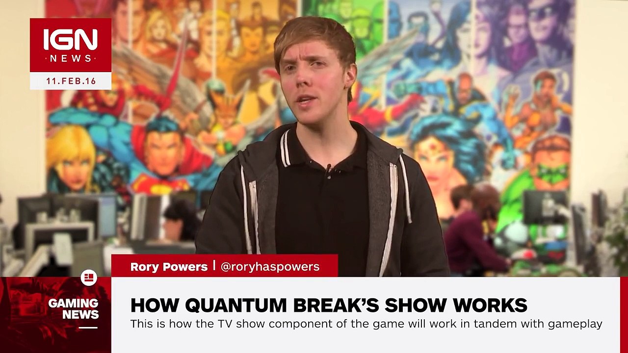 How Quantum Breaks Live Action Show Actually Works - IGN News