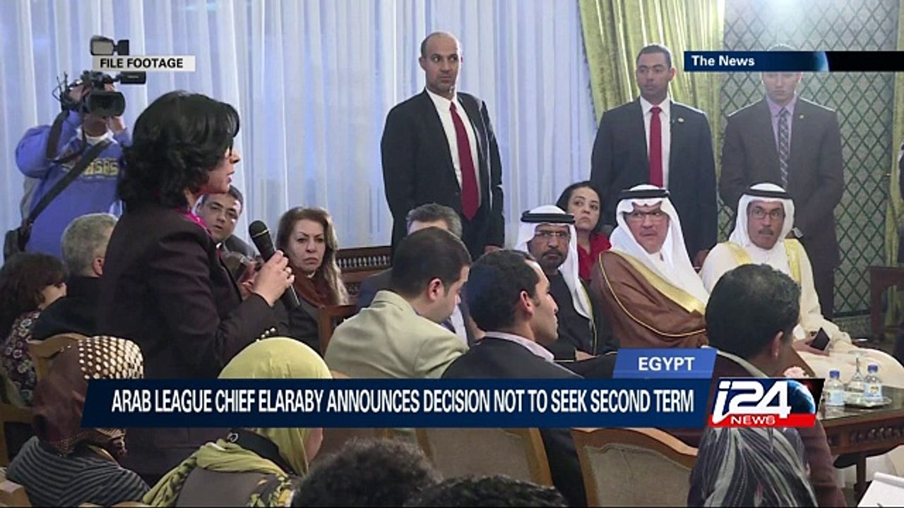 Arab League Chief Elaraby announces decision not to seek second term