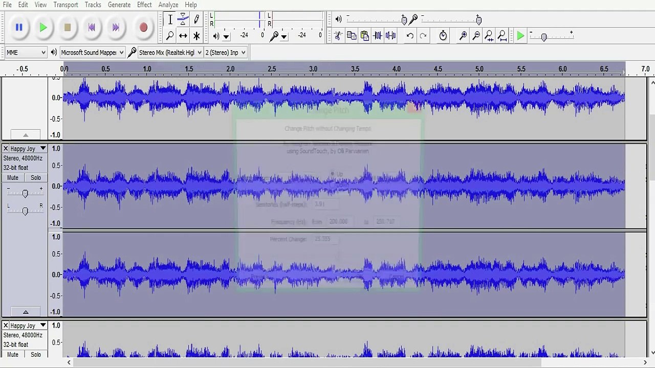 How to Make a G Major Audio File with Audacity [HD]