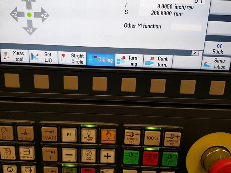 Romi C510 Siemens 828D spindle rotation issue