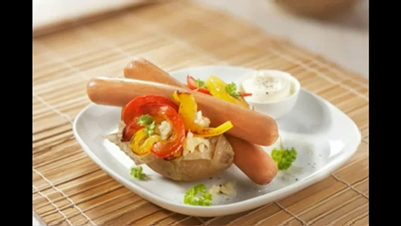 Хот дог в картошке