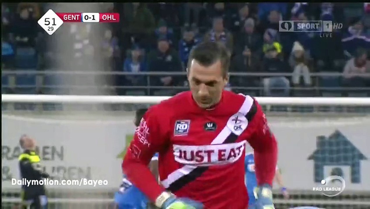 Leandro Trossard Goal HD - Gent 0-1 Leuven - 04-03-2016 Jupiler League
