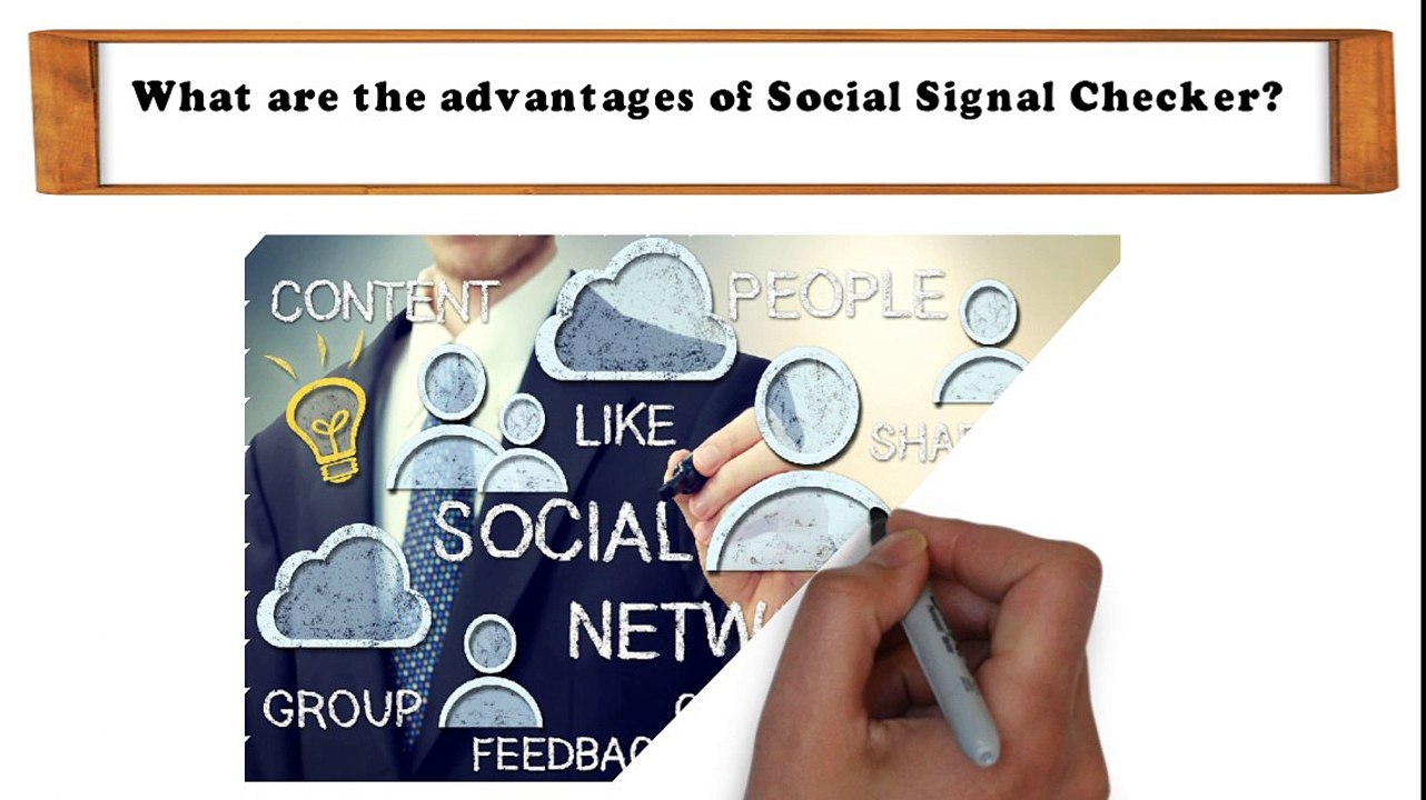 What are the advantages of Social Signal Checker?