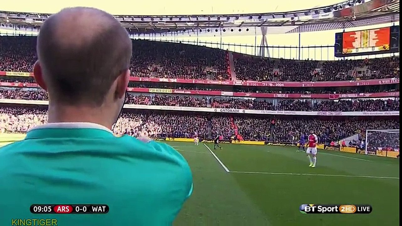 Arsenal vs Watford Highlights (13.03.2016)