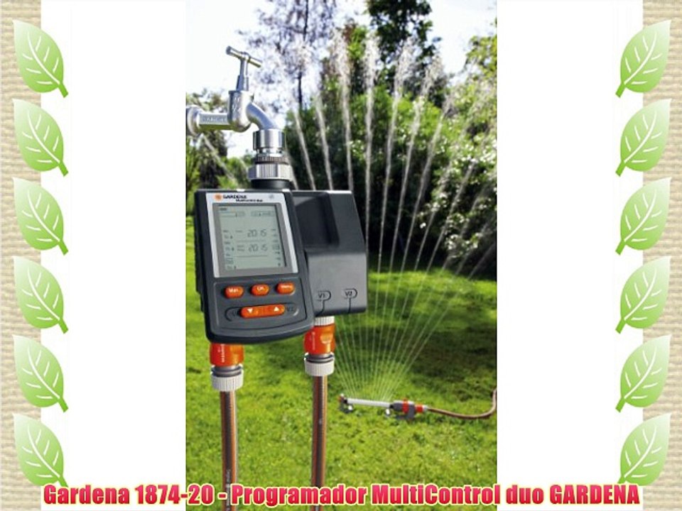Gardena 1874-20 - Programador MultiControl duo GARDENA