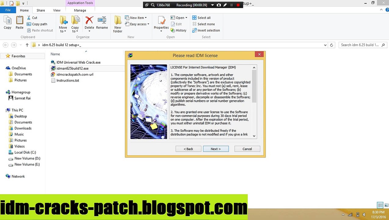 IDM 6.25 BUILD 14 CRACK INSTALLATION INSTRUCTION...