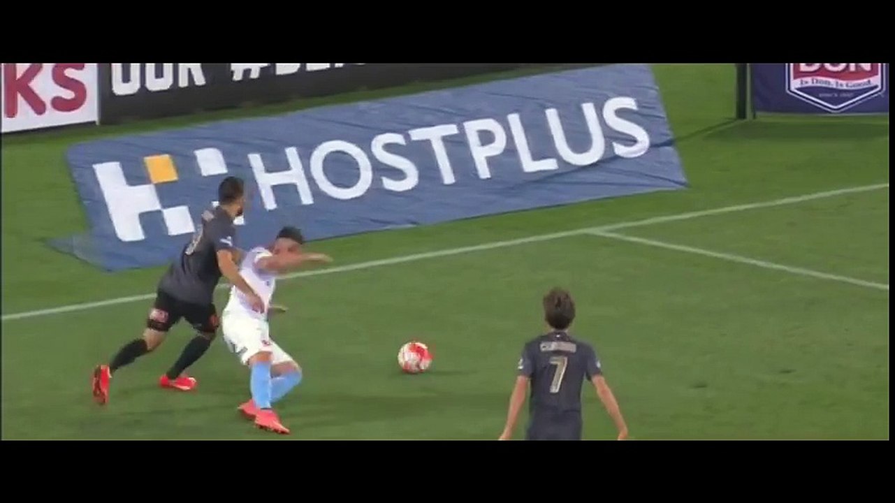 Melbourne City FC 1 - 1 Brisbane Roar FC Fantastic Penalty Goal Mooy A. 18.03.2016