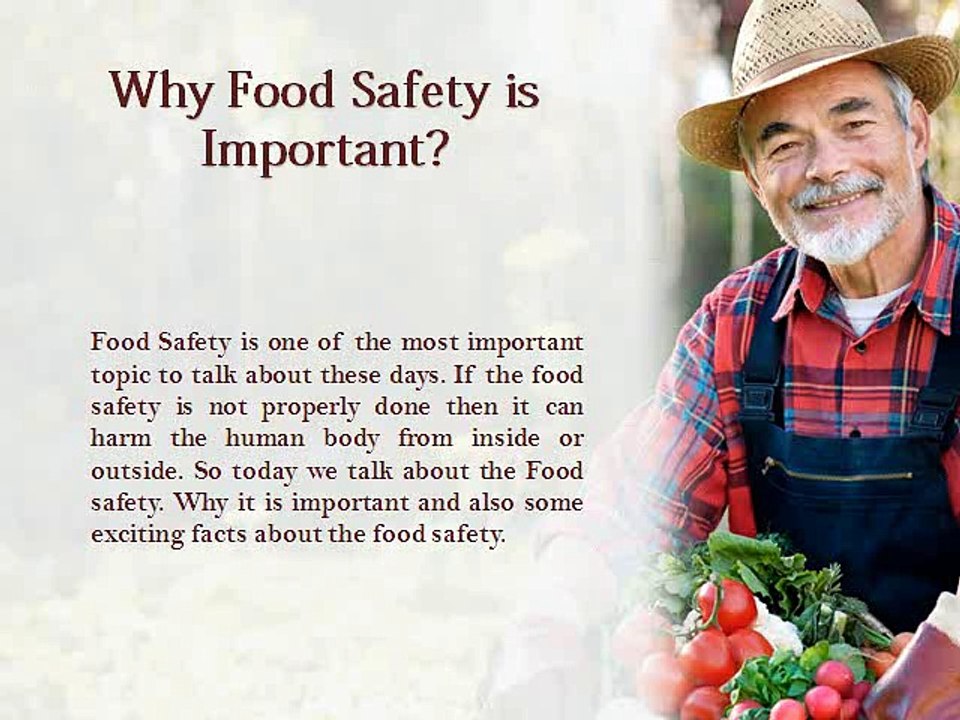 Why Food Safety is Important?