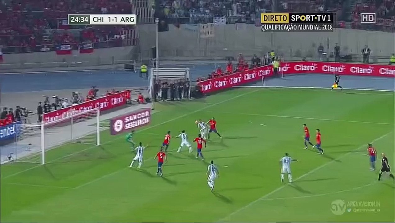 Chile - Argentina 1-2  HD HD HD