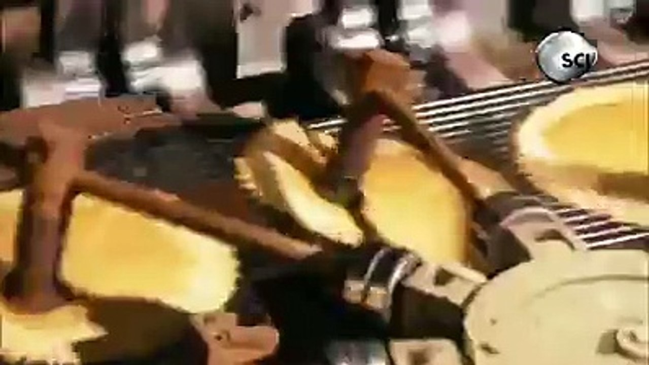 This is how ice cream cones are formed!