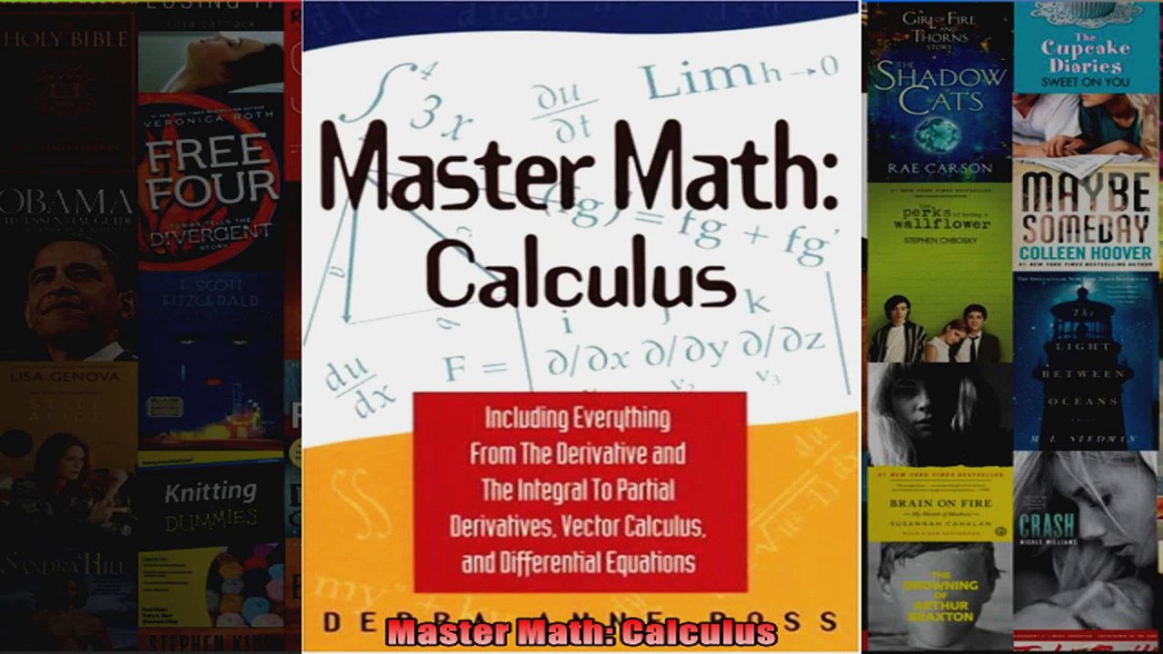 Master Math Calculus