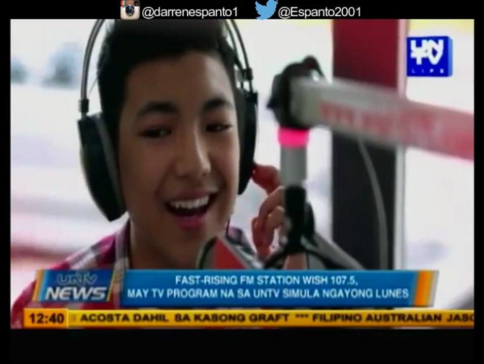 UNTV News: Darren Espanto Highlights (Mar 28, 2016)