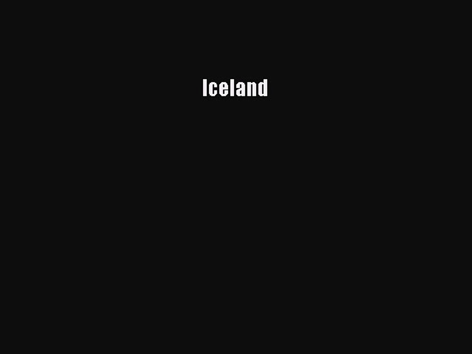 Download Iceland  EBook