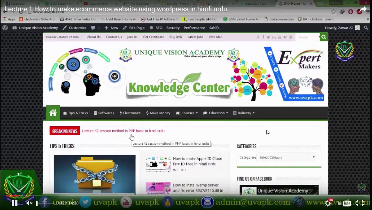 Guide to Accessing and Watching Lectures in Urdu and Hindi
