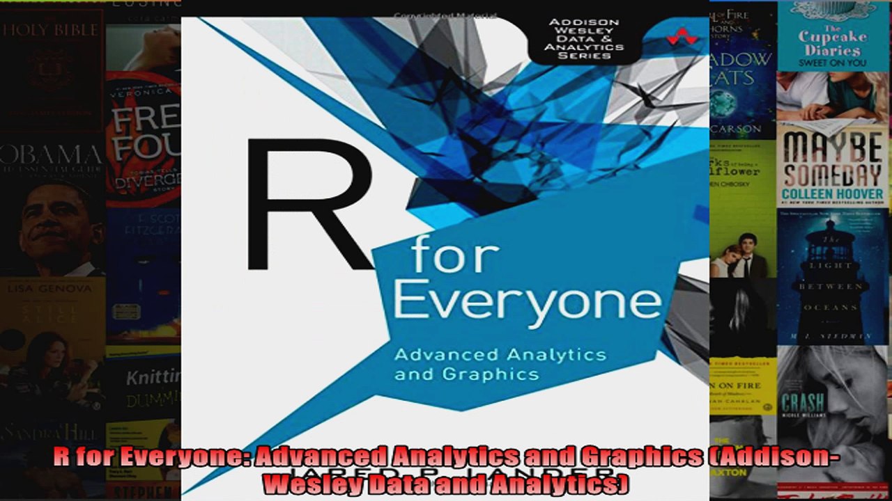 R for Everyone Advanced Analytics and Graphics AddisonWesley Data and Analytics