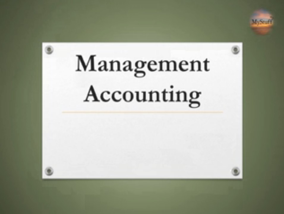 Management Accounting