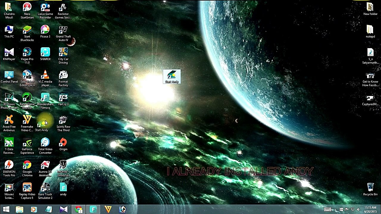 How to install Android on computer in telugu [TELUGU DROID]