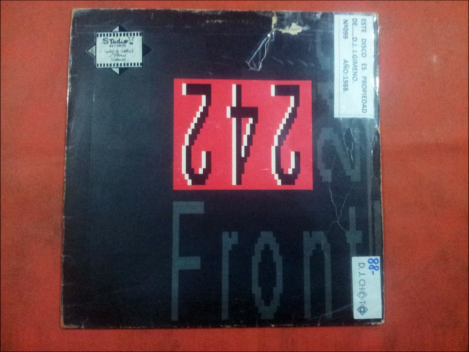 FRONT 242.''FRONT BY FRONT.''.(WORK 01.)(12'' LP.)(1988.)