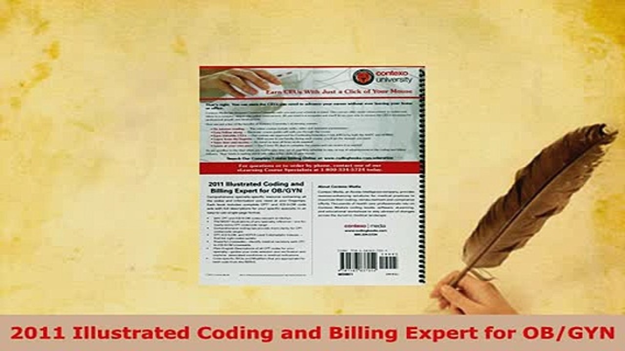 PDF  2011 Illustrated Coding and Billing Expert for OBGYN  EBook