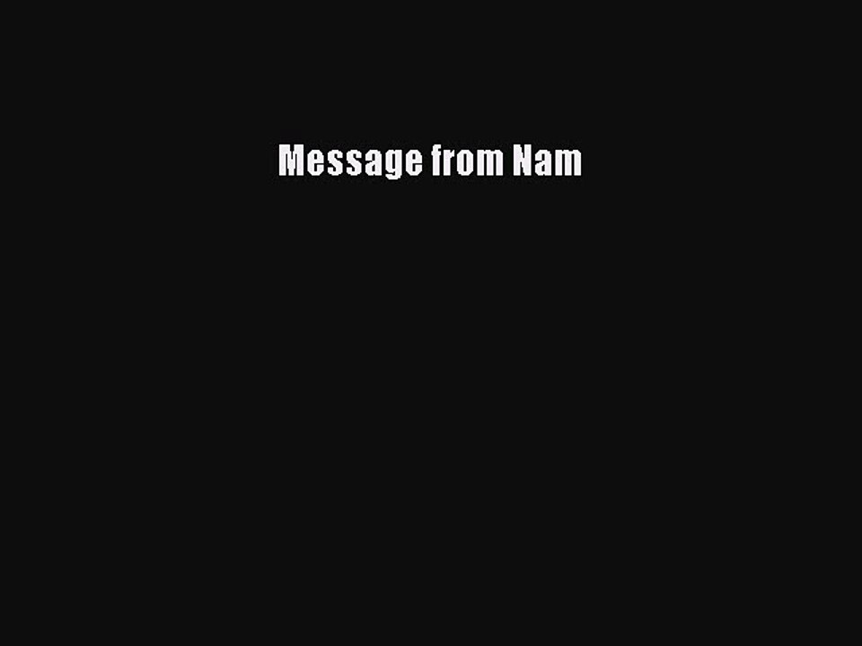 Message from Nam - PDF Download