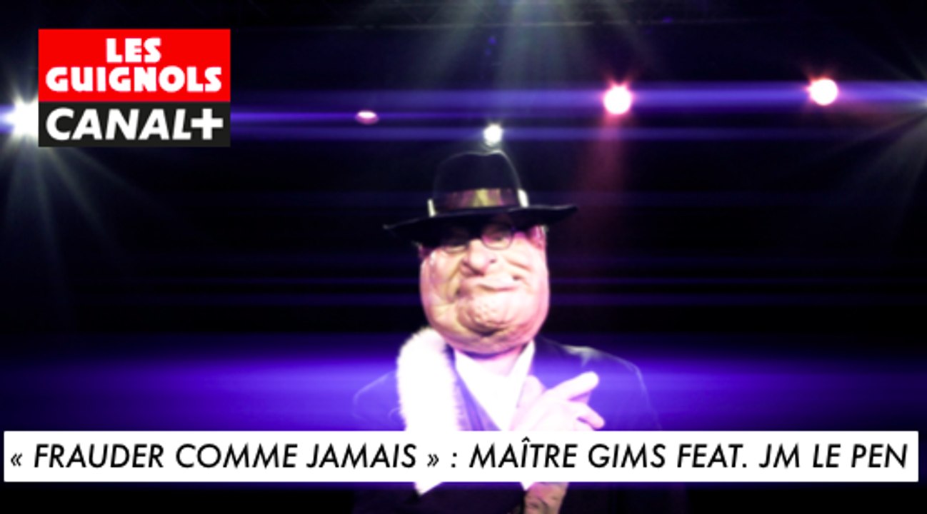 " Frauder comme jamais " : Maître Gims feat. JM Le Pen  - Les Guignols du 06/04 - CANAL+